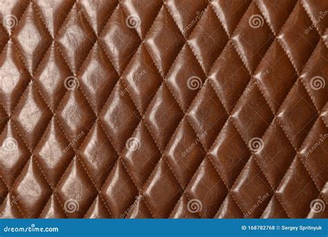 Perforated Leather Texture Background for Design, Dark Red ...