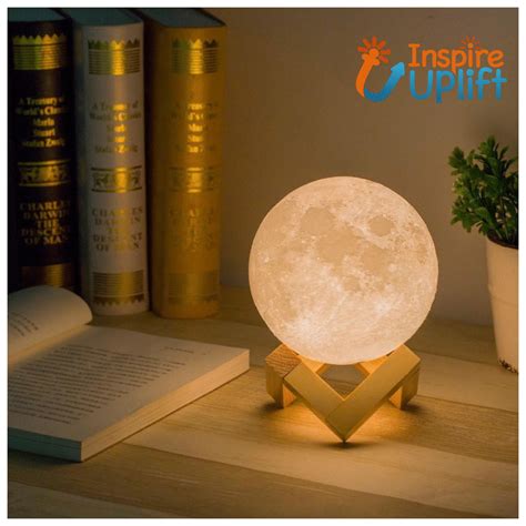 3D Glow Moon Light Lamp For A Dreamy Decor - Inspire Uplift | Moon light lamp, Color changing ...
