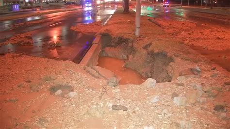 Philadelphia Flooding: Water main break floods portion of Roosevelt Boulevard in Northeast ...