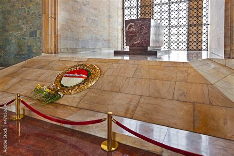 Mustafa Kemal Ataturk mausoleum in Ankara Turkey Stock Photo | Adobe Stock