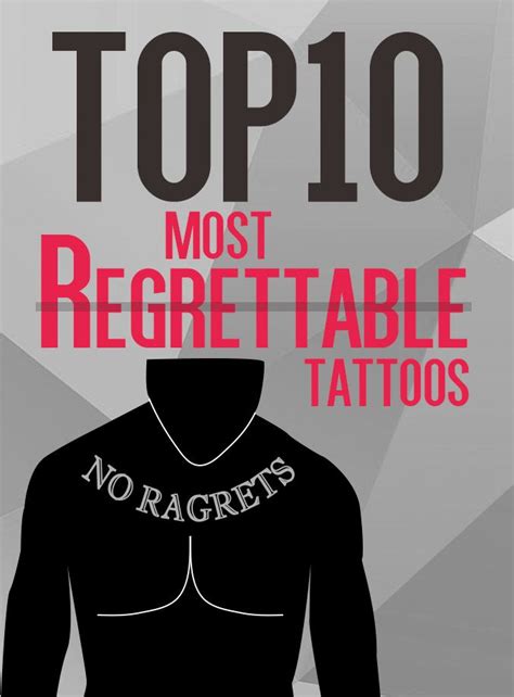 Discover the top 10 most regrettable tattoos - as judged by ...