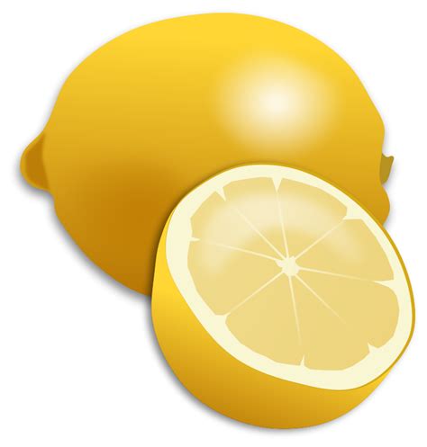 Lemon Clip Art Svg