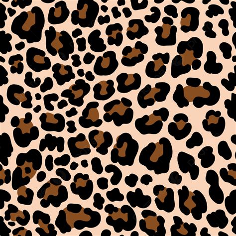 Animal Pattern Leopard Seamless Background With Spots, Textile ...