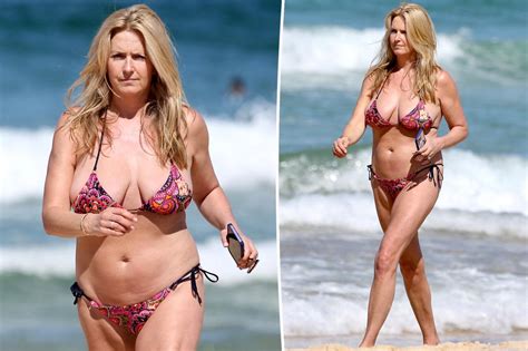 NY Post: Rod Stewart’s wife, Penny Lancaster, looks radiant on beach in ...