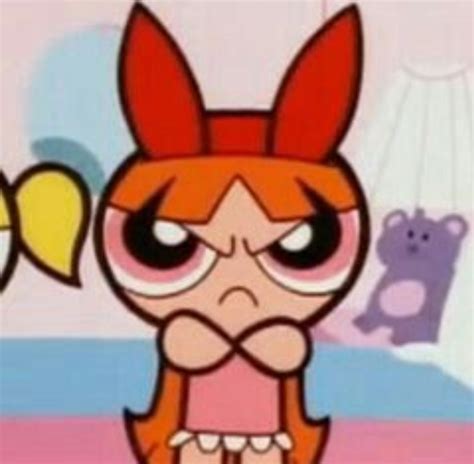 Blossom Powerpuff Girls Angry