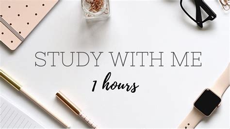 STUDY WITH ME || LIVE - YouTube