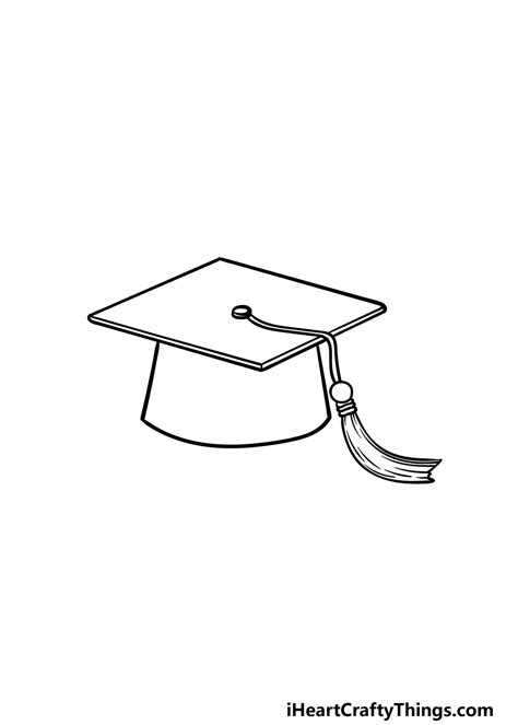 20+ Graduation Cap Drawing Easy | LawrenceFuchen