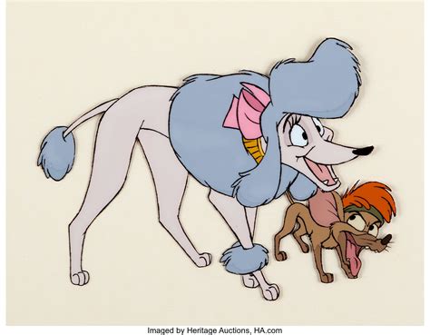 Oliver and Company Georgette and Tito Production Cel (Walt Disney, | Lot #97247 | Heritage Auctions