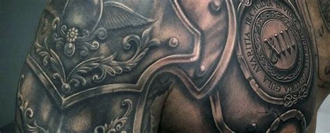 Top 93 Best Armor Tattoo Ideas - [2021 Inspiration Guide]