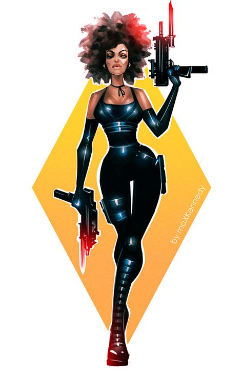 Deadpool - Domino by maXKennedy on DeviantArt