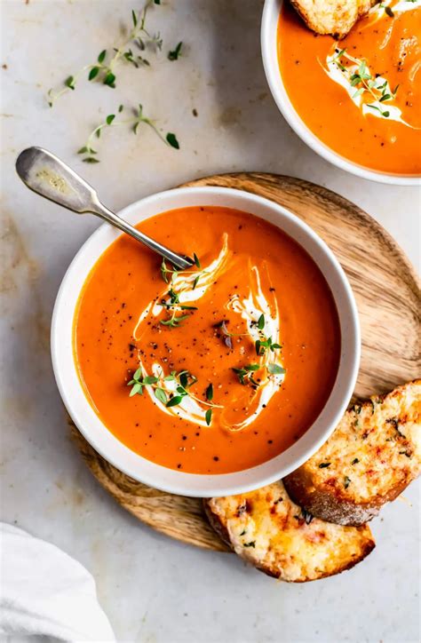 Roasted butternut squash and red pepper soup – Artofit