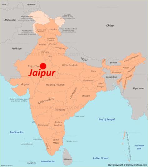 Jaipur India Map – Get Map Update