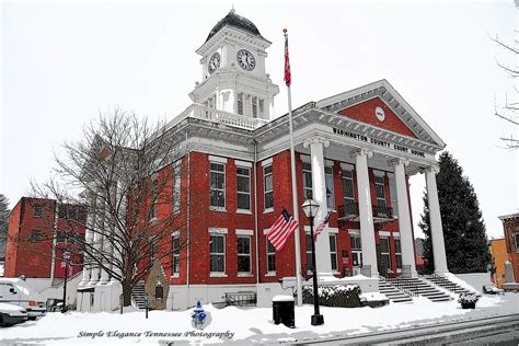 Washington County Courthouse on W. Main St, in downtown Jonesborough #OnlyInJonesborough ...