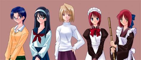 Tsukihime Character Designs: Original VS Remake