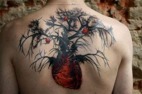 heart gives life - this is insanely great | Tree tattoo designs ...