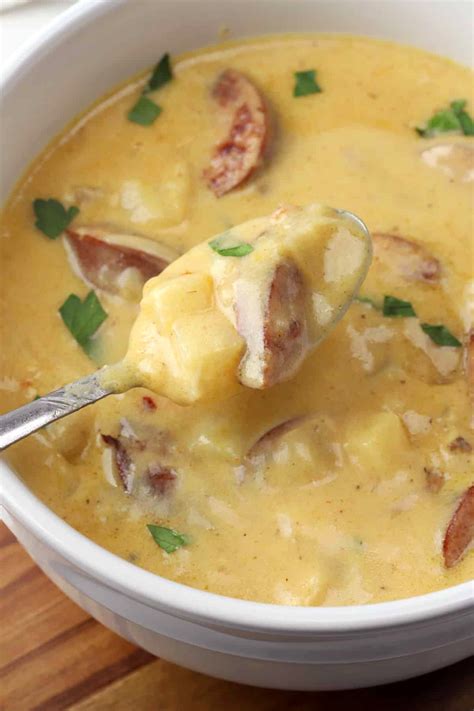 Kielbasa Potato Soup - The Toasty Kitchen