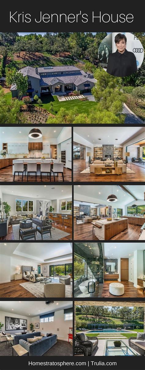 Kris Jenner's Hidden Hills Home ($9.925M) | Kris jenner house, Jenner ...