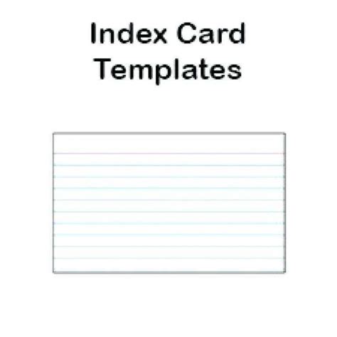 3X5 Index Card Template Microsoft Word Cards Design Templates In 3X5 Note Card Template For Word ...