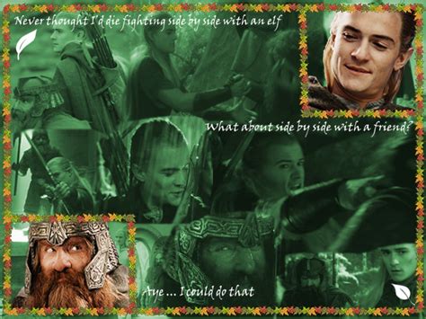 Legolas and Gimli friendship wallpaper by LycanSpirit on DeviantArt