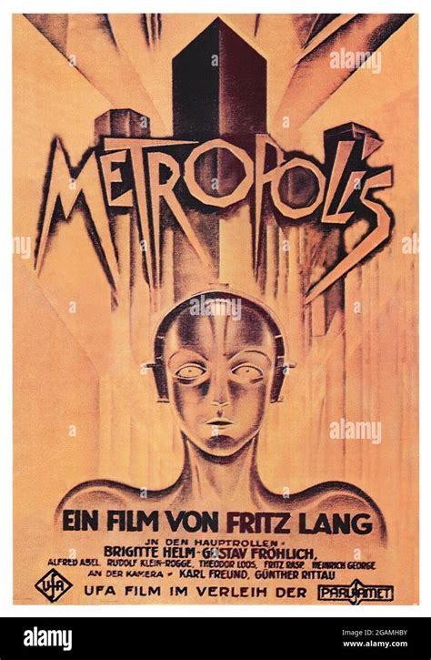 METROPOLIS (1927), directed by FRITZ LANG. Credit: U.F.A / Album Stock Photo - Alamy