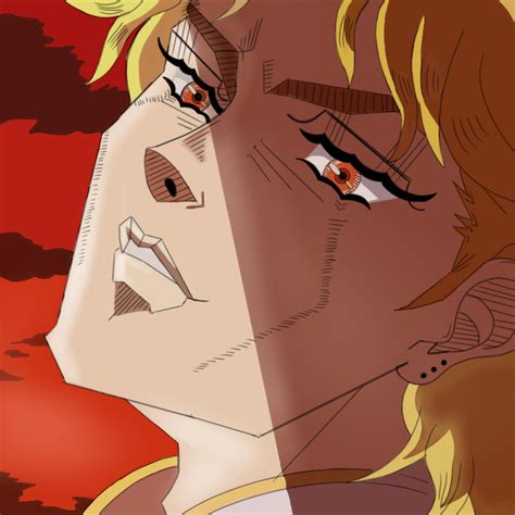 I drew a Dio pfp : r/StardustCrusaders