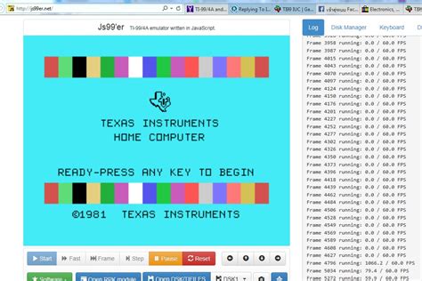 In-Browser TI Emulator - TI-99/4A Computers - AtariAge Forums