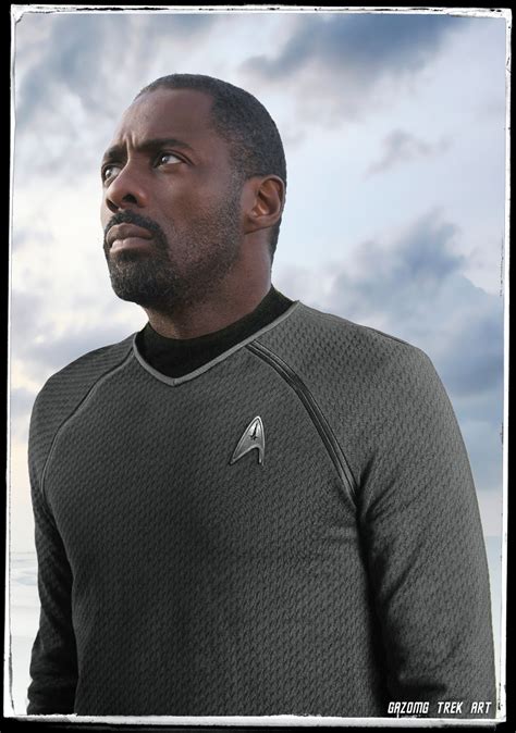 Idris Elba Celebrity Star Trek by gazomg on DeviantArt