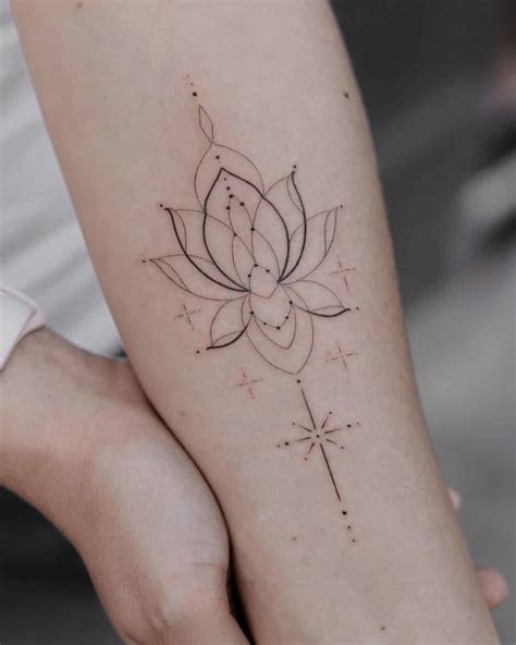 Mythical Lotus Tattoo Designs Zen Meditation