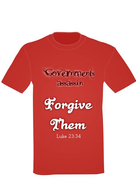 Clipart - T-Shirt Forgive