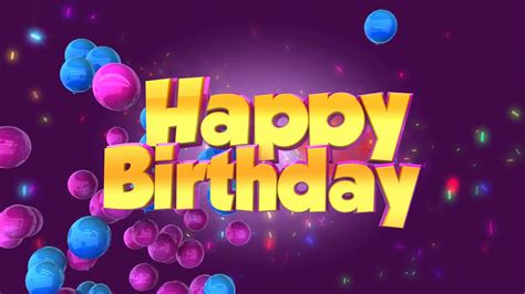 Happy Birthday Animation - Cliparts.co