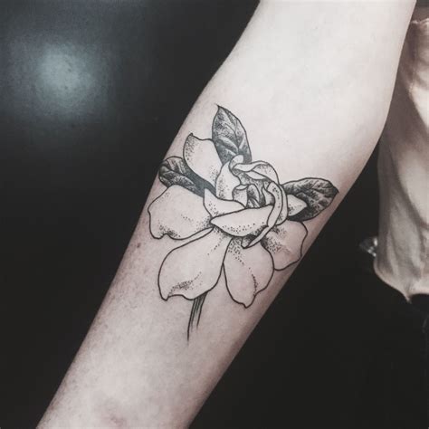 fuckyeahtattoos: “ Half-bloomed gardenia by Evan Davis Banshee Tattoo, Nashville TN ” Future ...