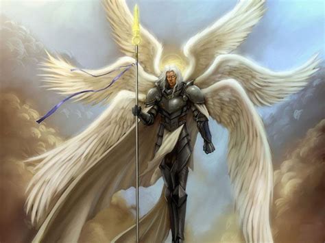 Seraphim Angel Warrior HD Wallpaper