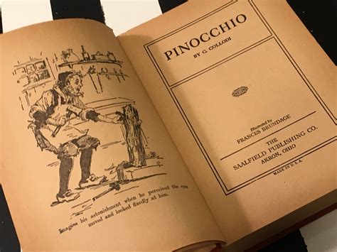 Pinocchio by C. Collodi (1924) hardcover book