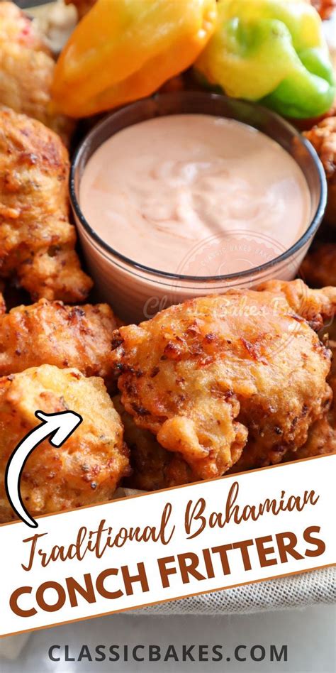 Traditional Bahamian Conch Fritters Recipe | Recipe | Conch recipes, Fritter recipes, Conch fritters