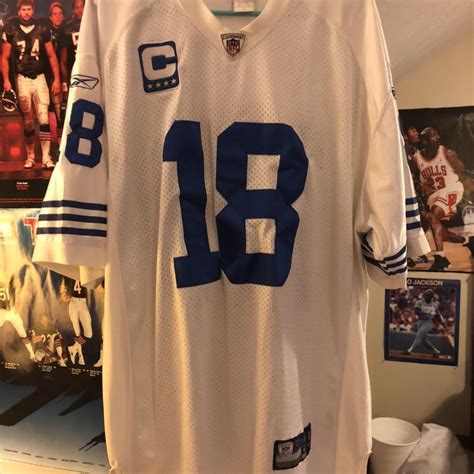 Indianapolis Colts Peyton Manning Jersey 9/10... - Depop