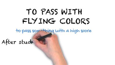 To Pass With Flying Colors | Ask Linda! | Idioms – tefl-videos.com