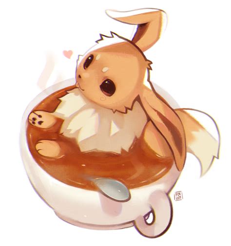 Eevee by foxlett on DeviantArt