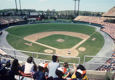 Old Memorial Stadium, Baltimore, MD. Editorial Photography - Image of ...