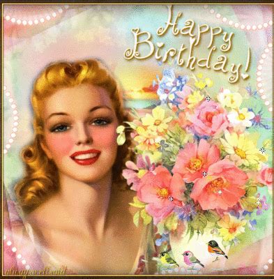 happy birthday to an amazing woman gif - Cares If Vodcast Image Library