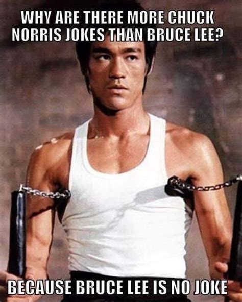 Bruce Lee > Chuck Norris - MyConfinedSpace