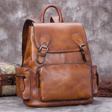 Designer Leather Backpack Purse | semashow.com