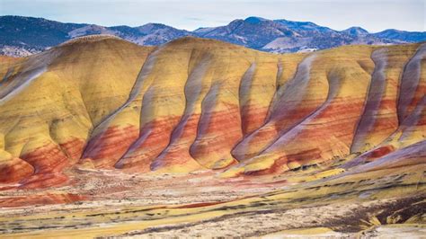 The Painted Hills in the John Day Fossil Beds National Monument, Oregon, USA - Bing Gallery