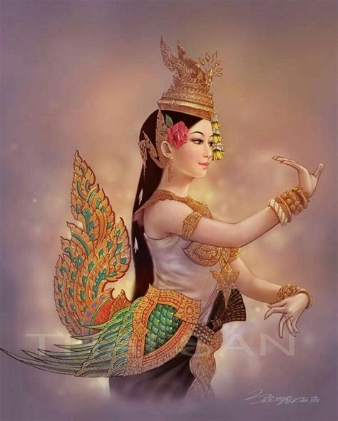 Khmer Apsara … | น่ารัก, ศิลปะไทย, นางเงือก