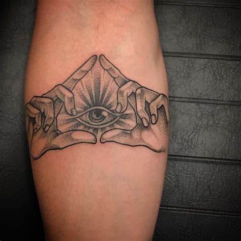 105 Best Third Eye Tattoos [2024 Inspiration Guide] | Hand tattoos for ...