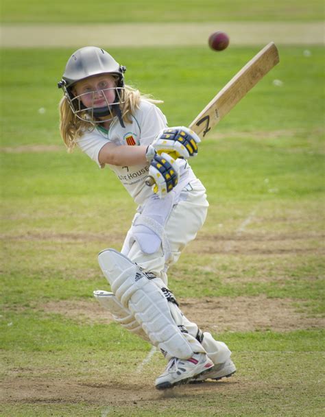 Free Images : girl, pitch, batter, sports, match, shot, competitive ...