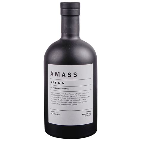 AMASS Dry Gin 750 ml - Applejack