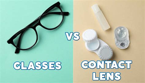 Comparing Contacts vs Glasses [Infographic]