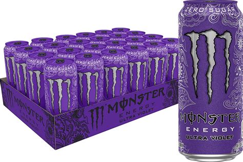 (24 Cans) Monster Energy Ultra Violet, 16 fl oz - Walmart.com