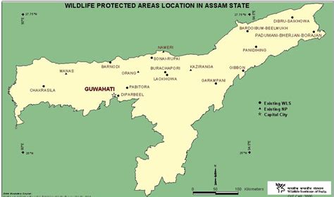 √ 5 National Park National Parks Of Assam In Map