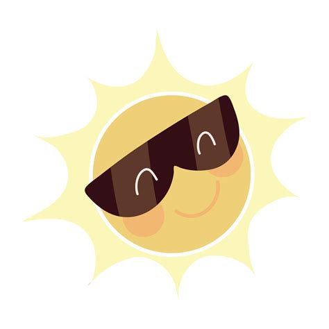 funny sun with sunglasses 11202930 Vector Art at Vecteezy